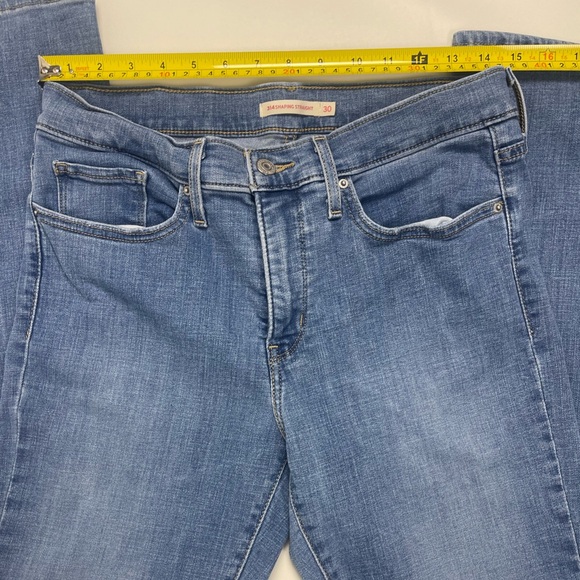 Abercrombie & Fitch The Mom High Rise Jeans - Blue Size 28 - Picture 4 of 11